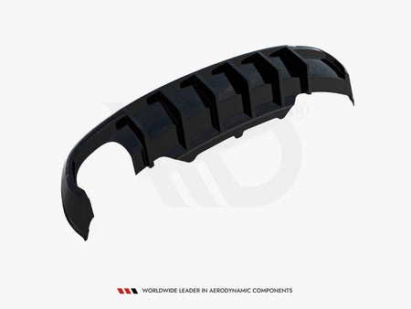 Rear Valance Audi S5 / A5 S-Line Coupe / Cabrio 8T (Single side dual exhaust version)