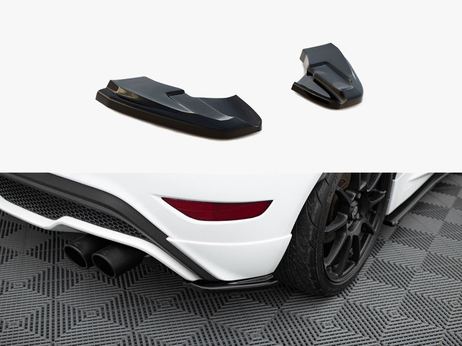 Maxton Design Rear Side Splitters Ford Fiesta ST / ST-Line / Zetec S Mk7 FL - FO-FI-7F-ST-RSD1G - Image 1