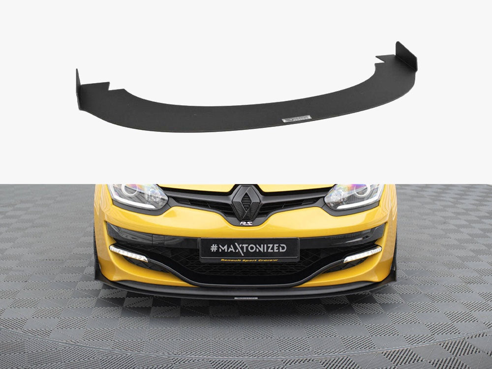 Maxton Design Front Racing Splitter Renault Megane Mk3 RS - RE-ME-3-RS-CNC-FD1A - Image 1