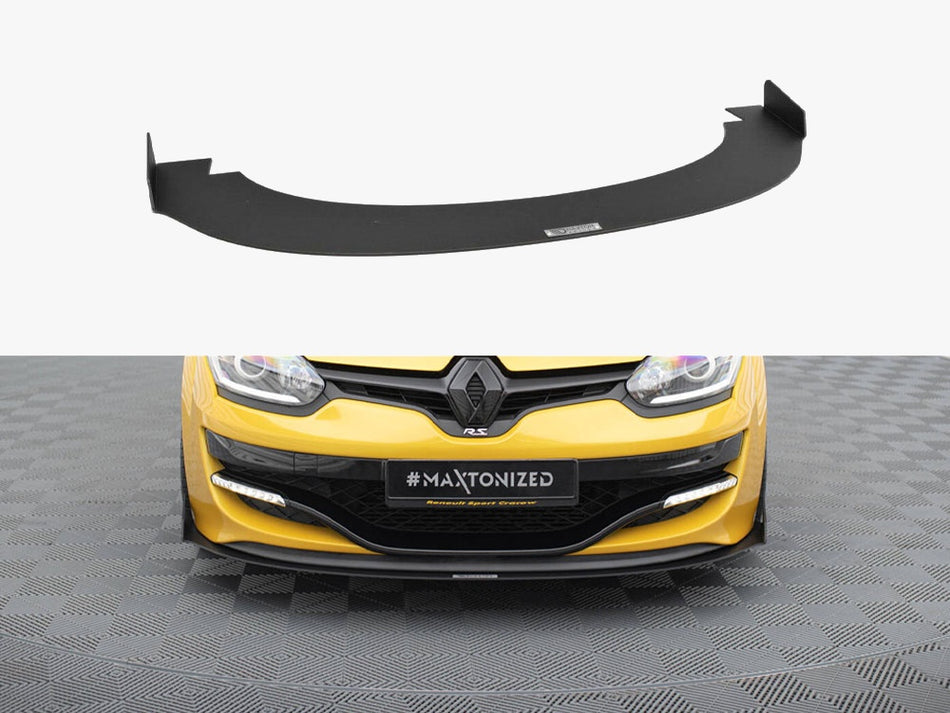 Maxton Design Front Racing Splitter Renault Megane Mk3 RS - RE-ME-3-RS-CNC-FD1A - Image 1