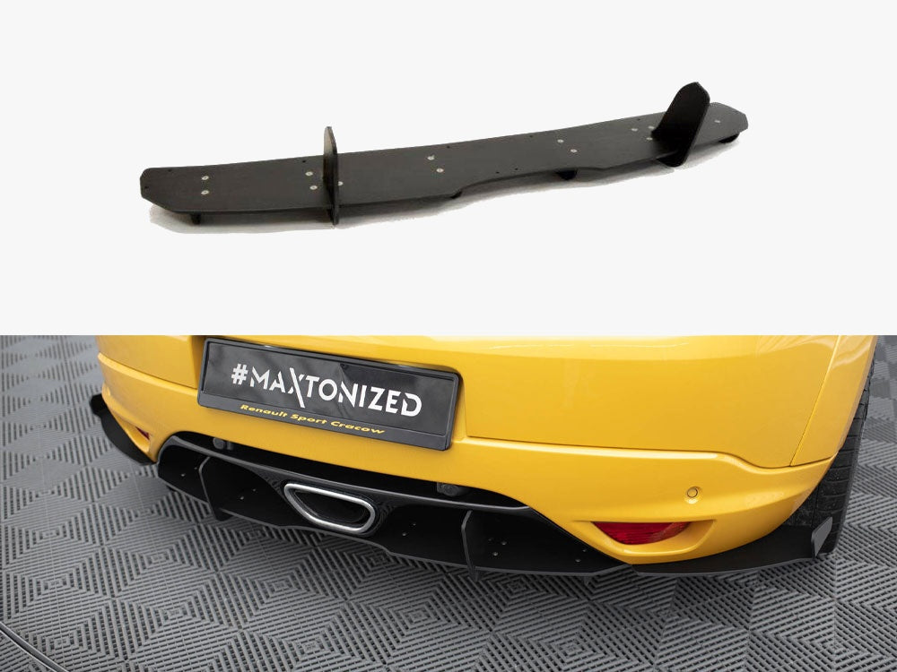 Maxton Design Rear Diffuser Renault Megane Mk3 RS - RE-ME-3-RS-CNC-RS1A - Image 1
