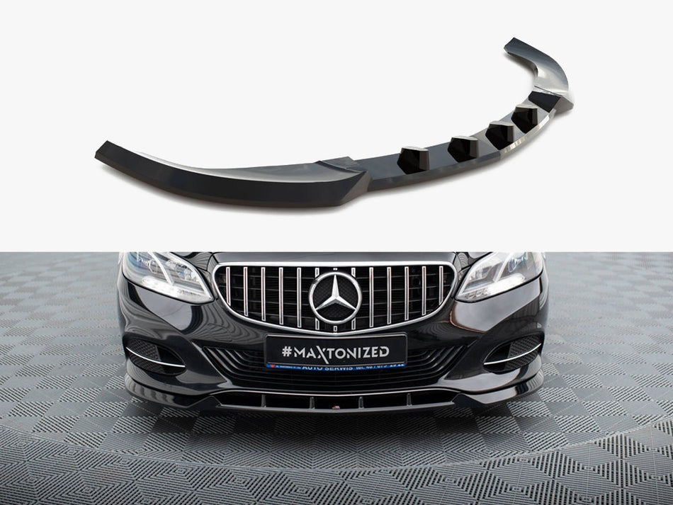 Maxton Design Front Splitter Mercedes-Benz E W212 Facelift - ME-E-212F-FD1G - Image 1