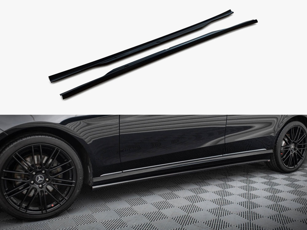 Maxton Design Side Skirts Diffusers Mercedes-Benz E W212 Facelift - ME-E-212F-SD1G - Image 1