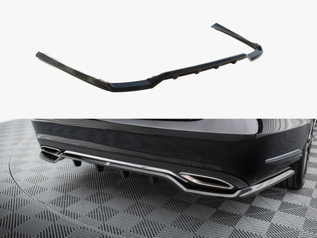 Maxton Design Rear Splitter (Vertical Bars) Mercedes-Benz E W212 Facelift - ME-E-212F-RD1G+RD2G - Image 1
