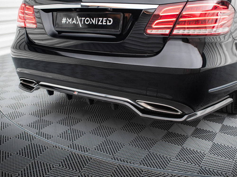 Maxton Design Rear Splitter (Vertical Bars) Mercedes-Benz E W212 Facelift - ME-E-212F-RD1G+RD2G - Image 3
