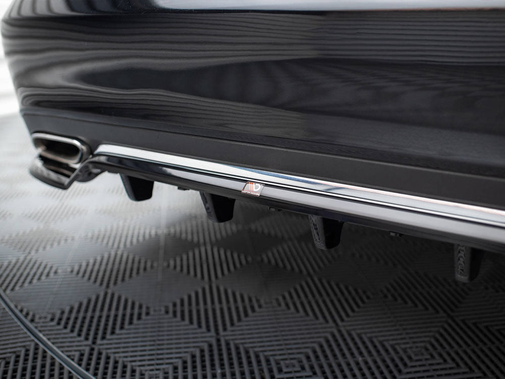 Maxton Design Rear Splitter (Vertical Bars) Mercedes-Benz E W212 Facelift - ME-E-212F-RD1G+RD2G - Image 4