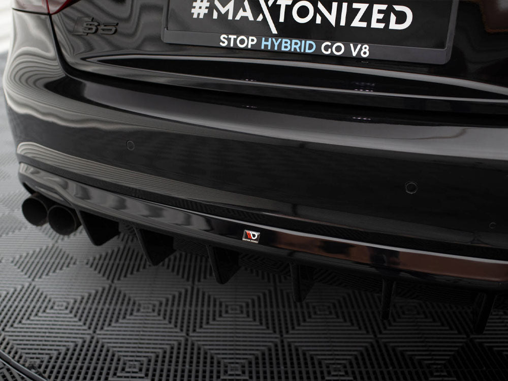 Maxton Design Rear Valance Audi S5 / A5 S-Line Coupe / Cabrio 8T - AU-S5-1-RS1GOO_OO - Image 6