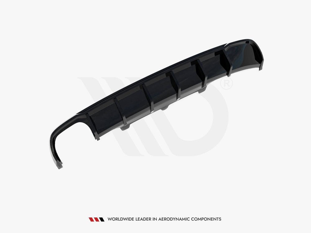 Maxton Design Rear Valance Audi A6 Avant C7 (Single side dual exhaust version) - AU-A6-C7-AV-RS1GOO_ - Image 4