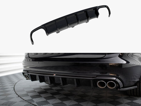 Rear Valance Audi A6 Sedan / Avant C7 (Version with dual exhausts on both sides)