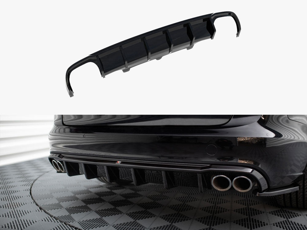 Maxton Design Rear Valance Audi A6 Avant C7 (Version with dual exhausts on both sides) - AU-A6-C7-AV-RS1GOO_OO - Image 1