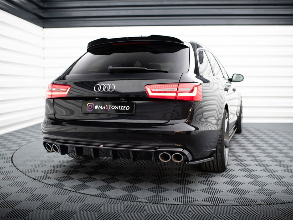 Maxton Design Rear Valance Audi A6 Avant C7 (Version with dual exhausts on both sides) - AU-A6-C7-AV-RS1GOO_OO - Image 2