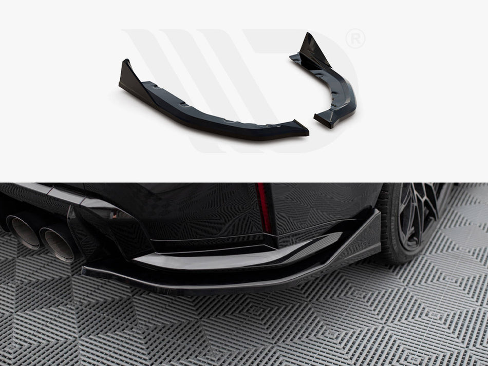 MAXTON DESIGN Rear Side Splitters V.4 CSL Look BMW M3 G80