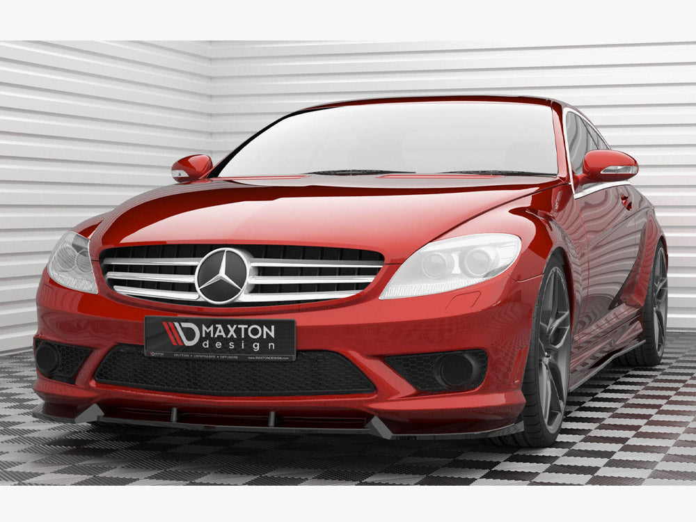 Maxton Design Front Splitter V.1 Mercedes-Benz CL 63 AMG C216 - ME-CL-216-AMG-FD1G - Image 2