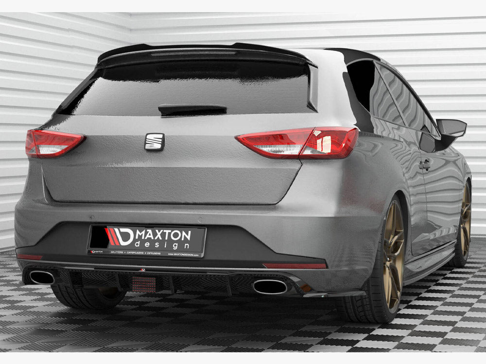 Maxton Design Spoiler CAP V.2 Seat Leon Cupra Sportstourer Mk3 Facelift - SE-LE-3F-CU-ST-CAP2G - Image 2