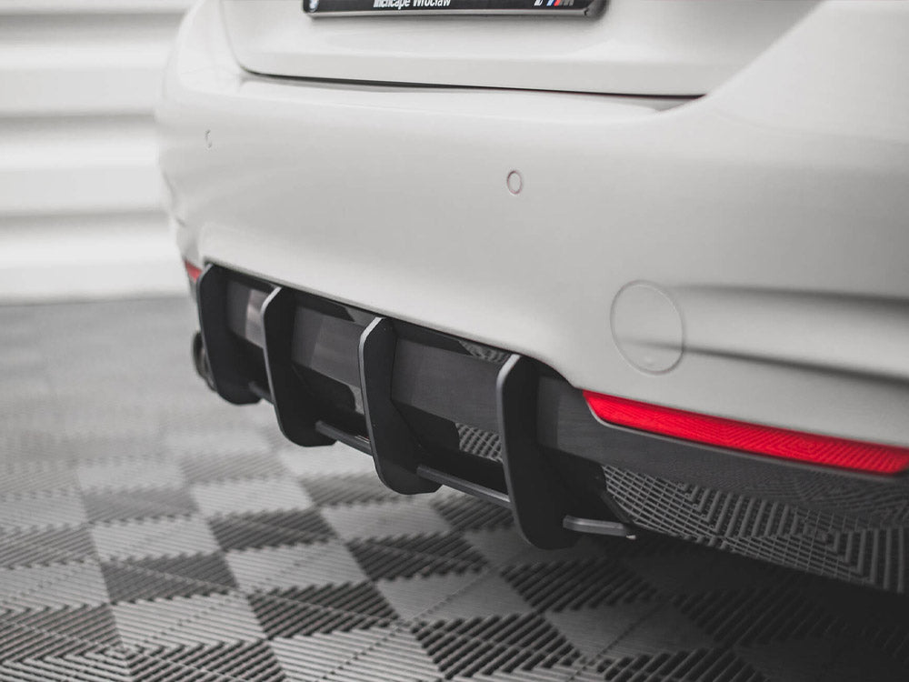 Maxton Design Street PRO Rear Diffuser V.1 BMW 4 M-Pack F32 - BM4F32MPACKCNC-RS3B - Image 5