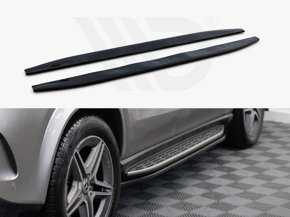MAXTON DESIGN Side Skirts Diffusers Mercedes-AMG / AMG-Line GLE SUV W167