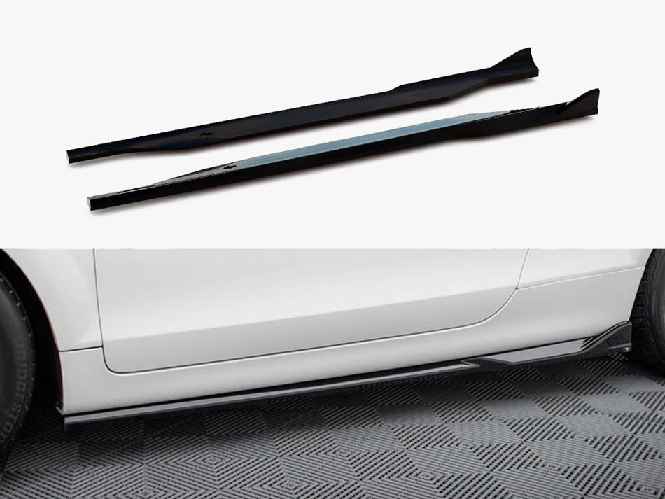 Maxton Design Side Skirts Diffusers Audi TT 8J - AU-TT-2-SD1G - Image 1
