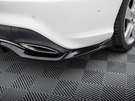 Maxton Design Rear Splitter (Vertical Bars) Mercedes-Benz CLA C117 Facelift - ME-CLA-117F-RD1G+RD2G - Image 5