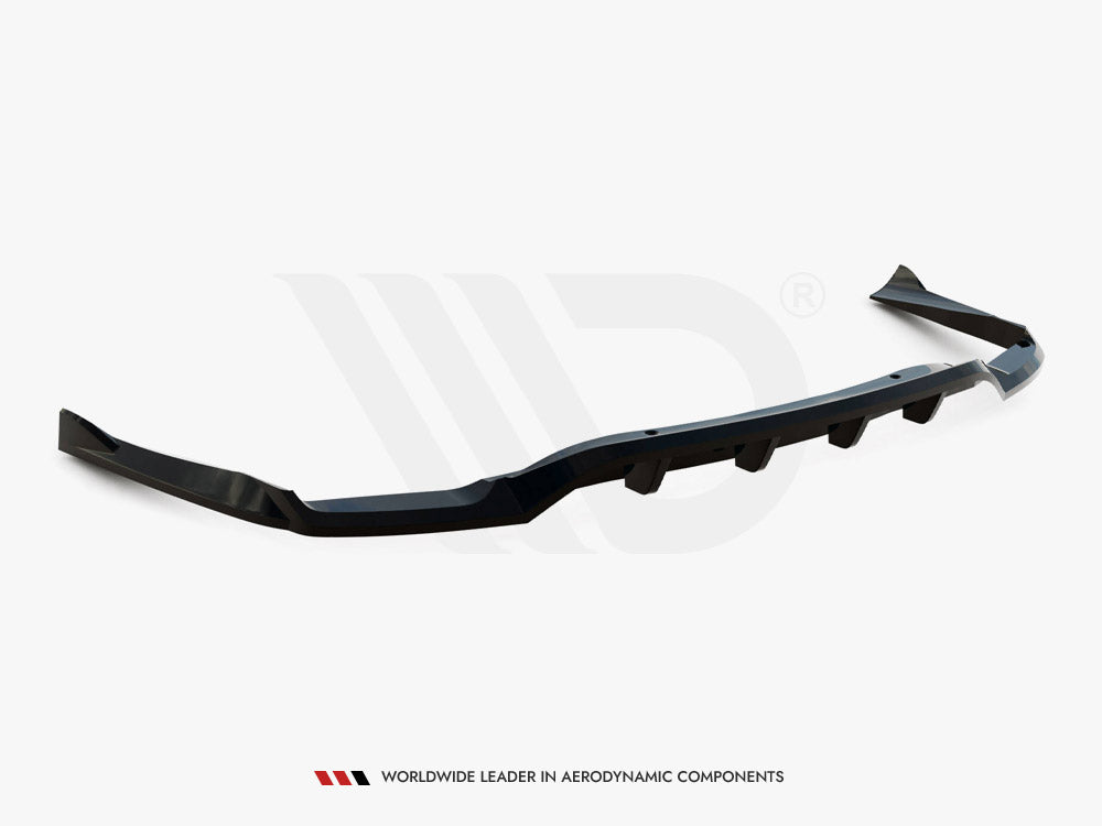 Maxton Design Rear Splitter (Vertical Bars) Mercedes-Benz CLA C117 Facelift - ME-CLA-117F-RD1G+RD2G - Image 6
