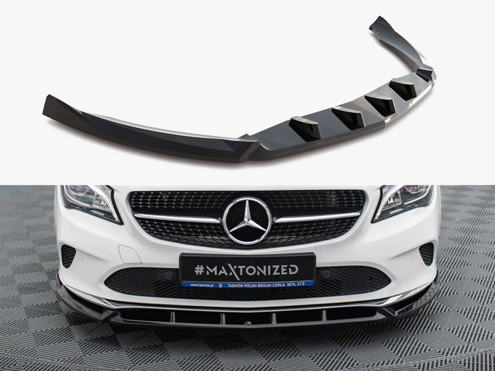 Maxton Design Front Splitter Mercedes-Benz CLA C117 Facelift - ME-CLA-117F-FD1G - Image 1