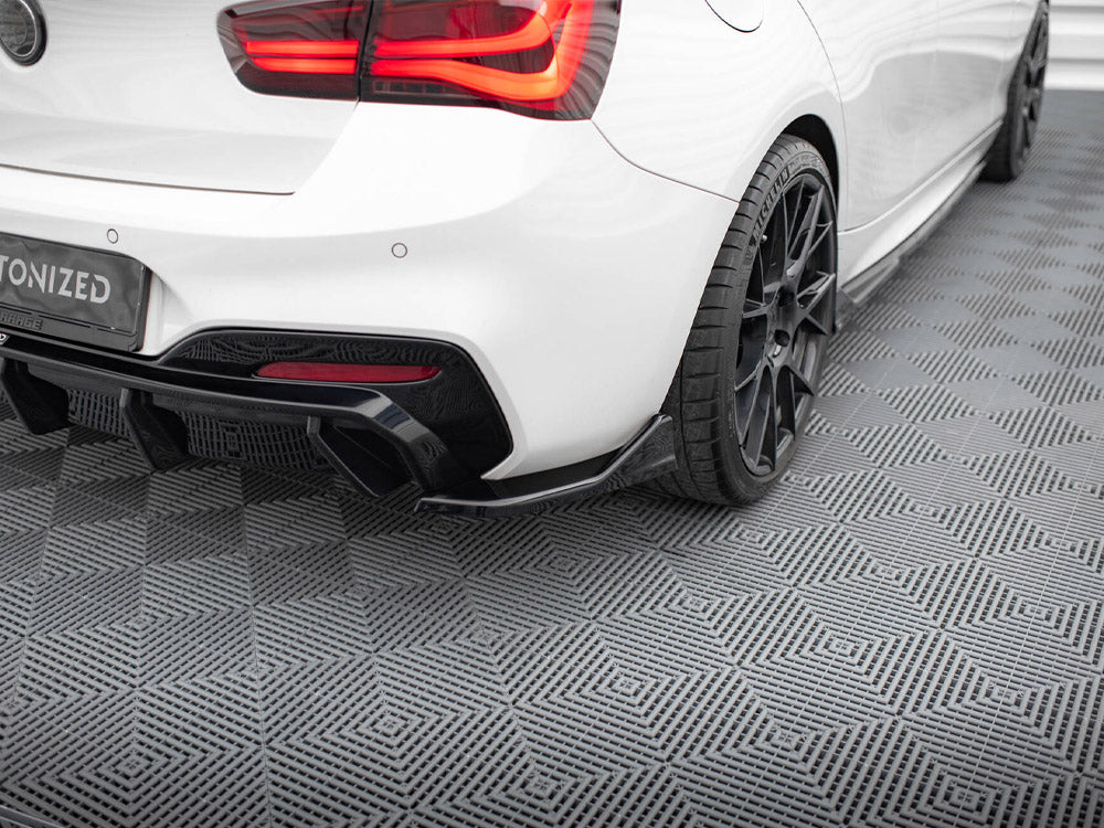 Maxton Design Rear Side Splitters (For rear valance v.3) BMW 1 M-Pack / M140i F20 Facelift - BM-1-F20F-M-RSD4G - Image 3