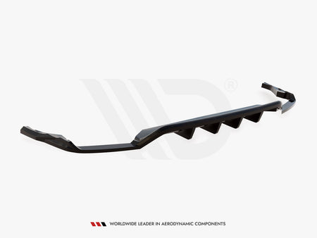 Maxton Design Central Rear Splitter (Vertical Bars) V.2 Audi SQ8 Mk1 - AU-SQ8-1-RD1G+RD2G - Image 10