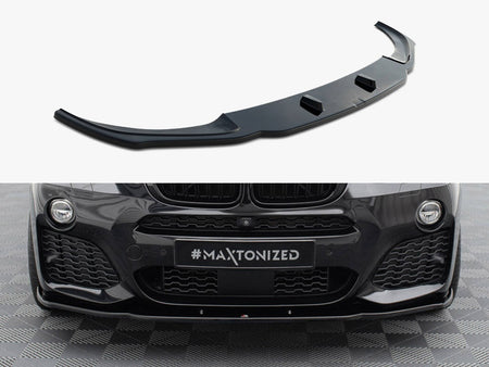 Maxton Design Front Splitter BMW X4 M-Pack - BM-X4-26-MPACK-FD1G - Image 1