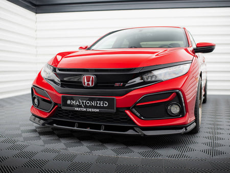 Maxton Design Front Splitter Honda Civic SI Mk10 - HO-CI-10-SI-FD1G - Image 2