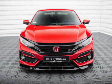 Maxton Design Front Splitter Honda Civic SI Mk10 - HO-CI-10-SI-FD1G - Image 3