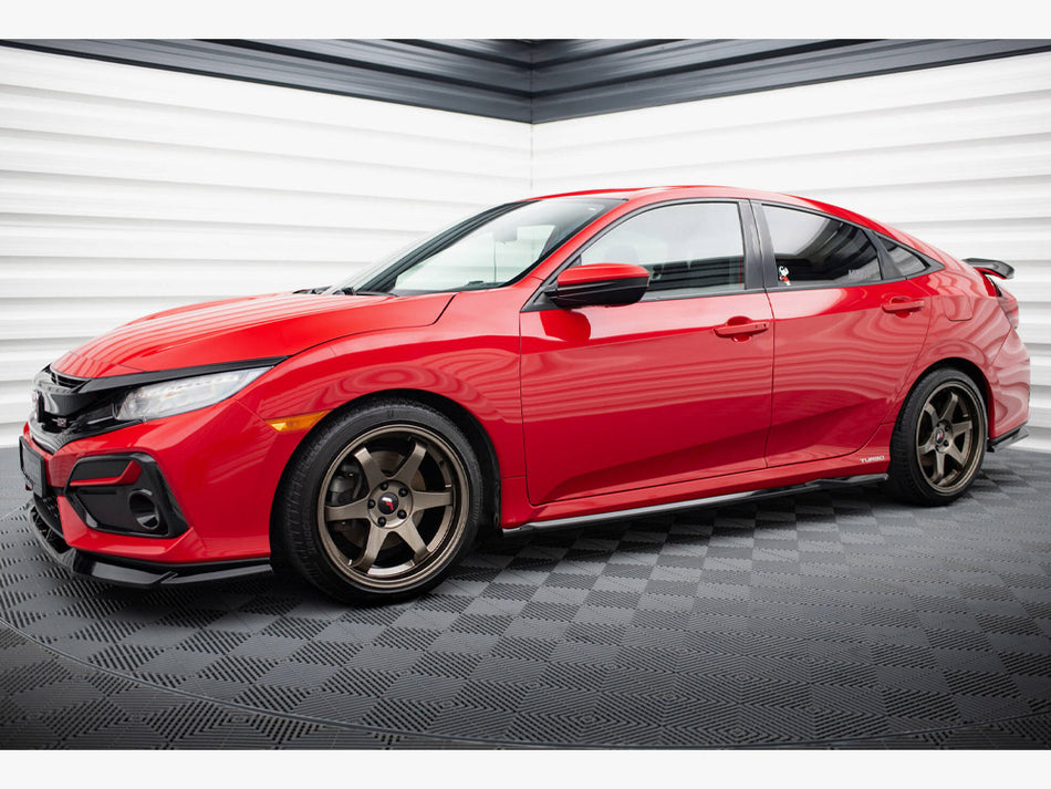 Maxton Design Side Skirts Diffusers Honda Civic SI Mk10 - HO-CI-10-SI-SD1G - Image 2