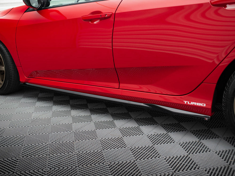 Maxton Design Side Skirts Diffusers Honda Civic SI Mk10 - HO-CI-10-SI-SD1G - Image 4