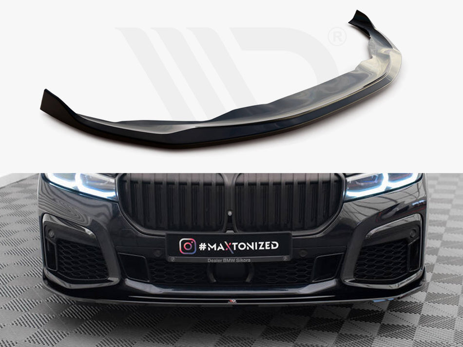 MAXTON DESIGN Front Splitter V.4 BMW 7 M-Pack G11 / G12 Facelift