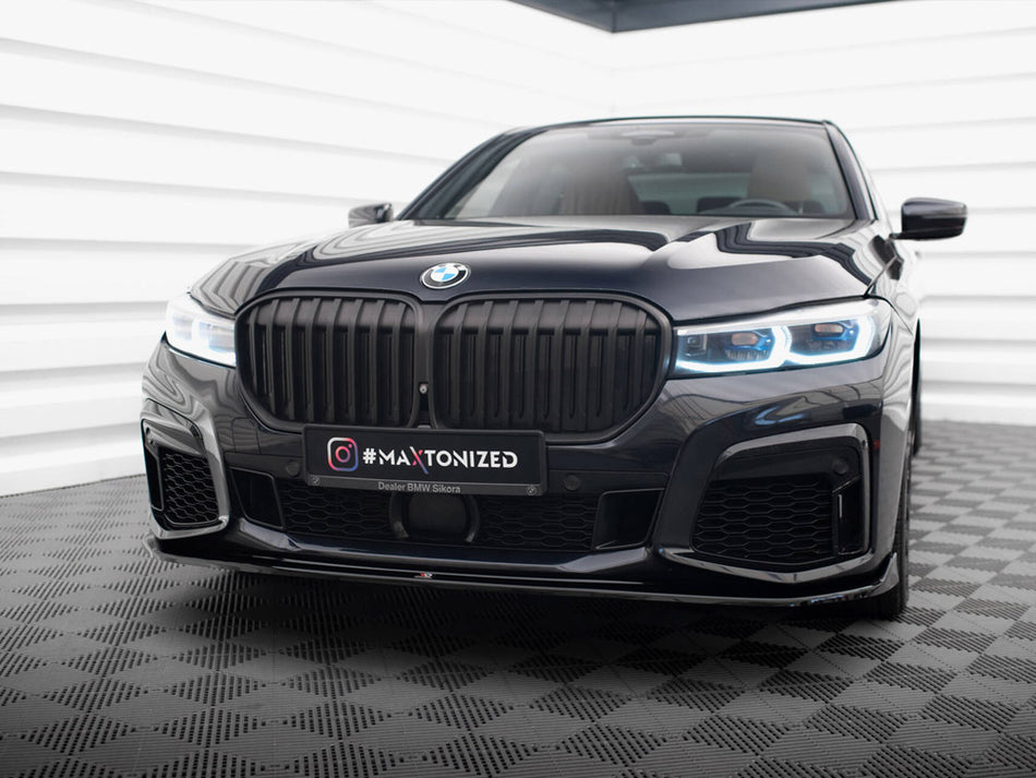 Maxton Design Front Splitter V.4 BMW 7 M-Pack G11 / G12 Facelift - BM-7-11F-MPACK-FD4G - Image 2