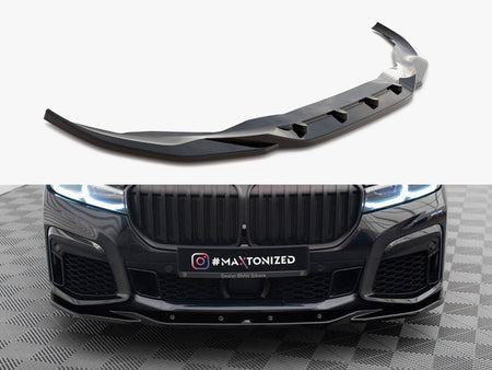 Maxton Design Front Splitter V.3 BMW 7 M-Pack G11 / G12 Facelift - BM-7-11F-MPACK-FD3G - Image 1