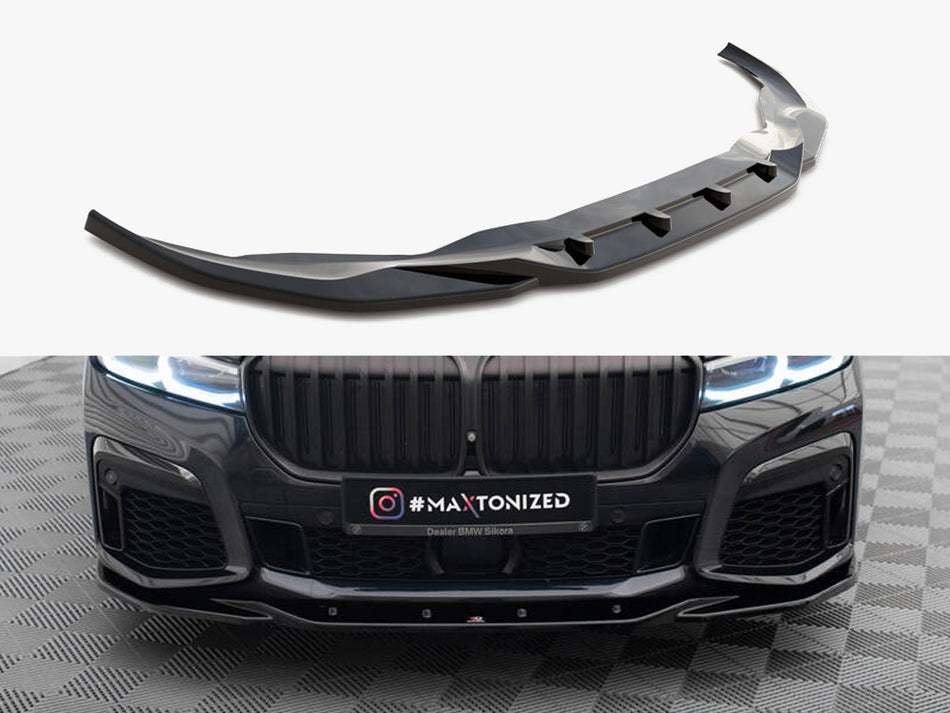 Maxton Design Front Splitter V.3 BMW 7 M-Pack G11 / G12 Facelift - BM-7-11F-MPACK-FD3G - Image 1