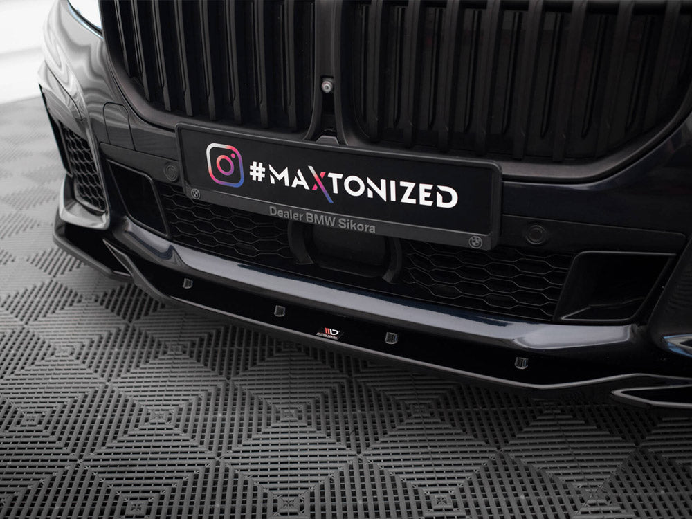 Maxton Design Front Splitter V.3 BMW 7 M-Pack G11 / G12 Facelift - BM-7-11F-MPACK-FD3G - Image 4