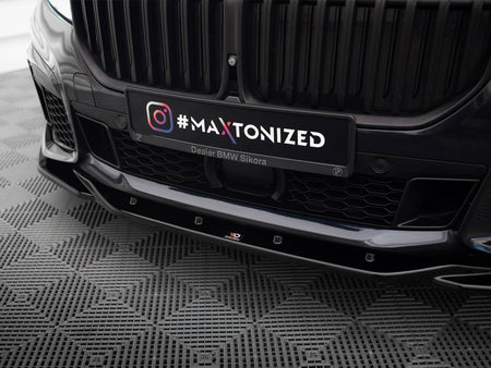 Maxton Design Front Splitter V.3 BMW 7 M-Pack G11 / G12 Facelift - BM-7-11F-MPACK-FD3G - Image 4