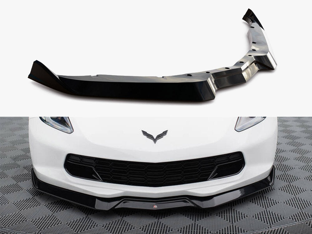 Maxton Design Front Splitter V.2 Chevrolet Corvette C7 - CH-CO-C7-FD2G - Image 1