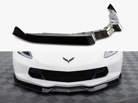 Maxton Design Front Splitter V.2 Chevrolet Corvette C7 - CH-CO-C7-FD2G - Image 1