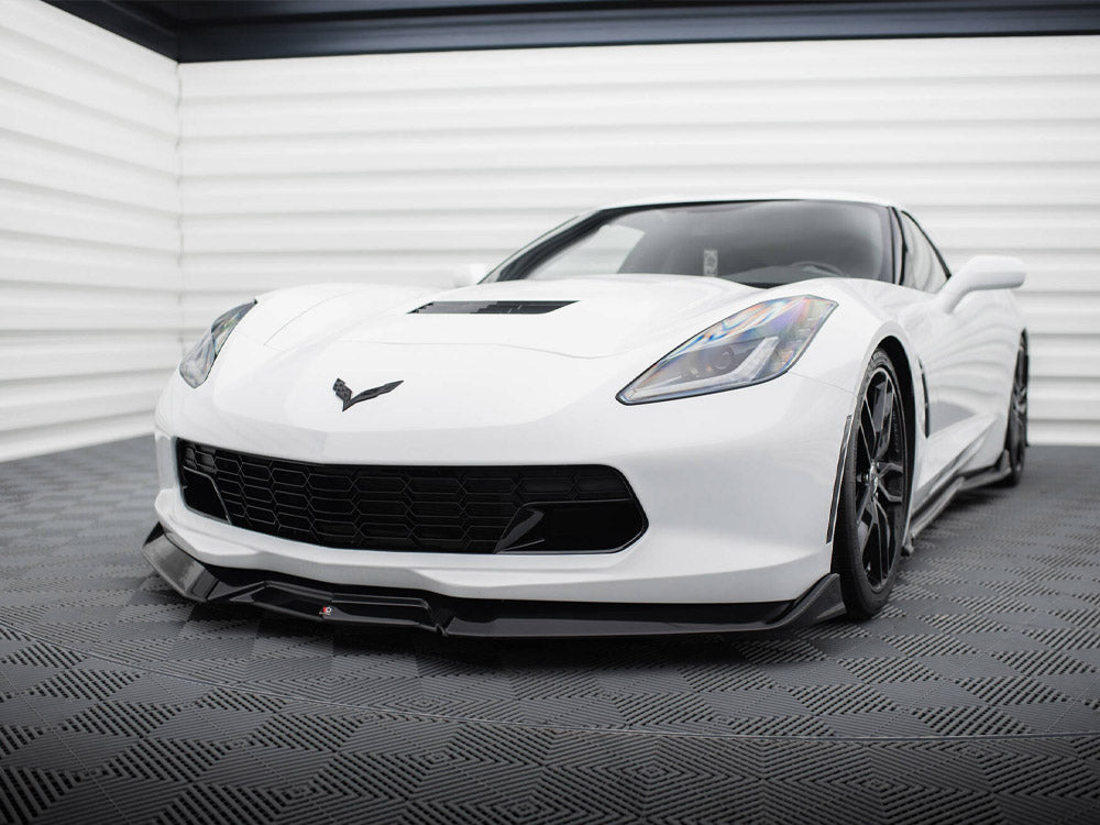 Maxton Design Front Splitter V.2 Chevrolet Corvette C7 - CH-CO-C7-FD2G - Image 2