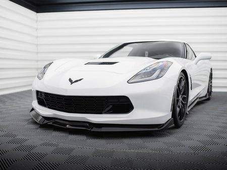 Maxton Design Front Splitter V.2 Chevrolet Corvette C7 - CH-CO-C7-FD2G - Image 2