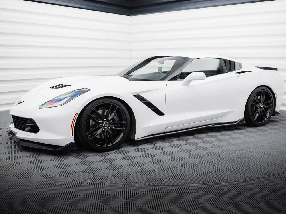 Side Skirts Diffusers V.2 Chevrolet Corvette C7