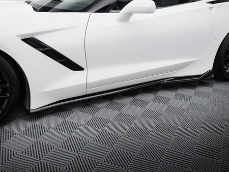 Maxton Design Side Skirts Diffusers V.2 Chevrolet Corvette C7 - CH-CO-C7-SD2G - Image 3