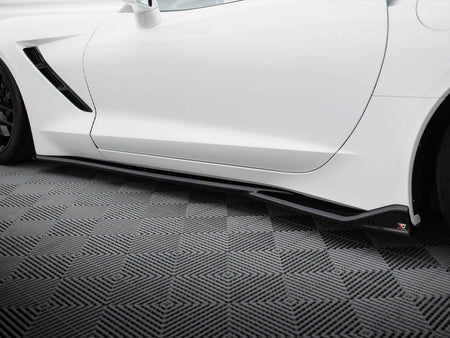Maxton Design Side Skirts Diffusers V.2 Chevrolet Corvette C7 - CH-CO-C7-SD2G - Image 4