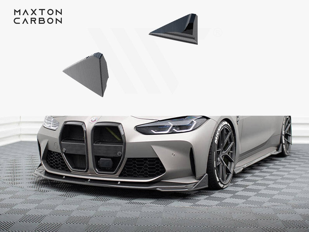 Maxton Design Carbon Front Flaps BMW M4 G82 - CF-BM-4-G82-M-FSF1-245-P - Image 1