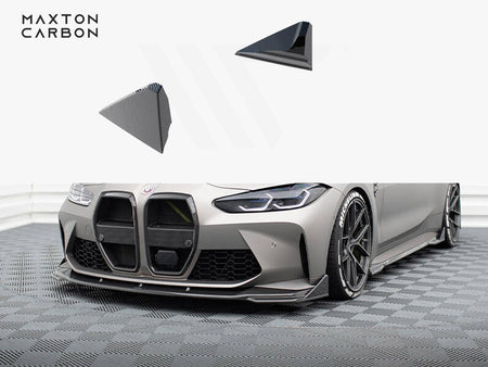 Maxton Design Carbon Front Flaps BMW M4 G82 - CF-BM-4-G82-M-FSF1-245-P - Image 1
