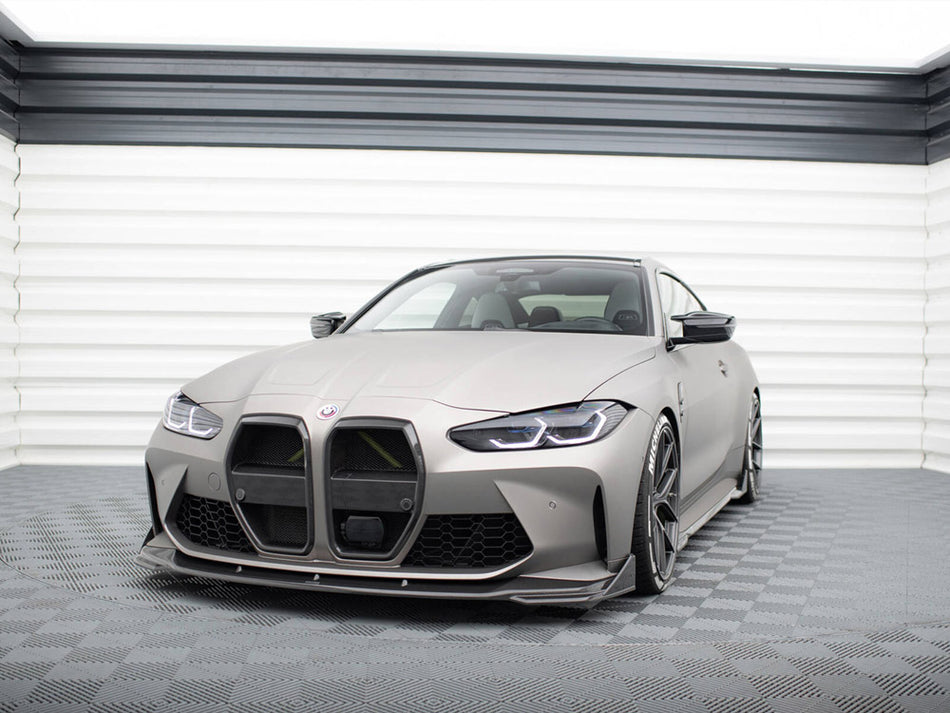 Maxton Design Carbon Front Flaps BMW M4 G82 - CF-BM-4-G82-M-FSF1-245-P - Image 2