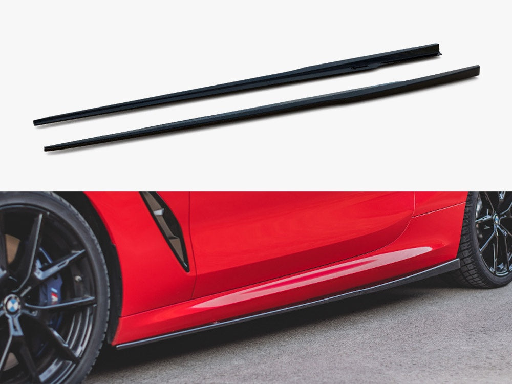 Maxton Design Side Skirts Diffusers BMW 8 Coupe M-Pack G15 / M8 F92 - BM-M850-G15-SD1G - Image 1