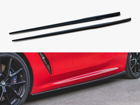 Maxton Design Side Skirts Diffusers BMW 8 Coupe M-Pack G15 / M8 F92 - BM-M850-G15-SD1G - Image 1