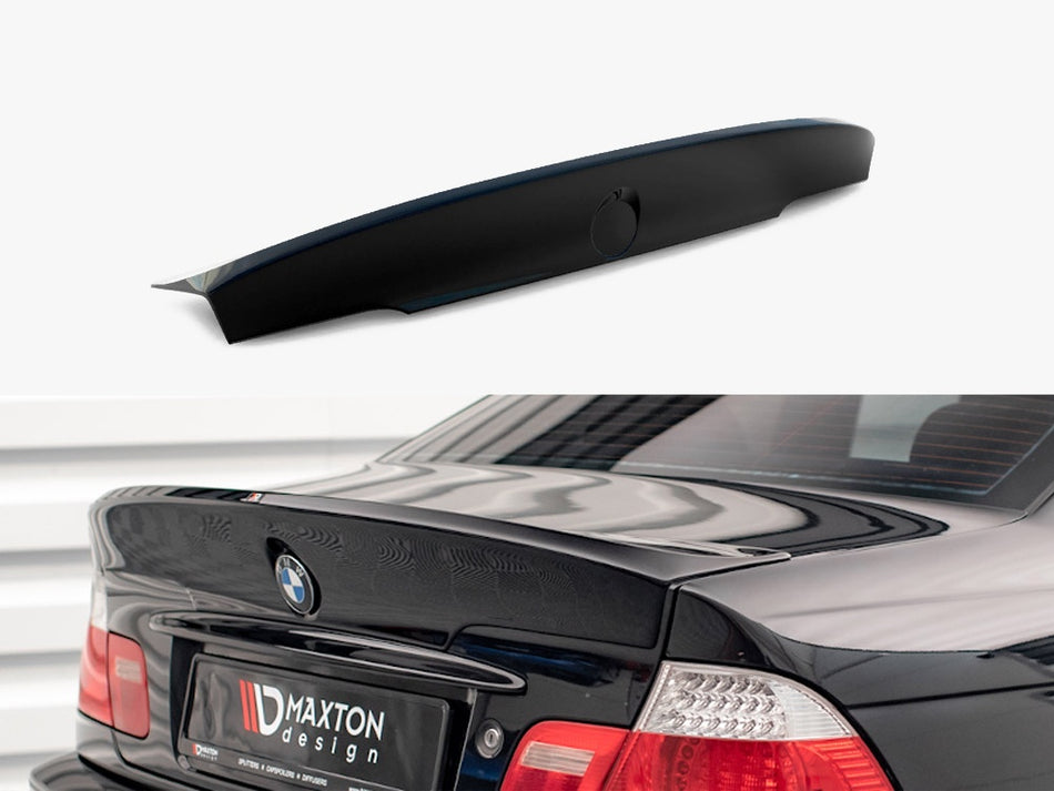 Maxton Design Rear Spoiler / LID Extension BMW 3 E46 Coupe Pre-Facelift |M3 CSL Look| (Requires Painting) - BM-3-46-C-CSL-H1A - Image 1